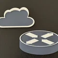 Bộ biểu tượng Cisco tối giản 3D (Cisco Icons) gắn nam châm cực đẹp - Thumbnail 2