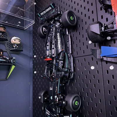 Giá treo tường Skadis cho Lego F1 Mercedes (42171) & McLaren (42141)
