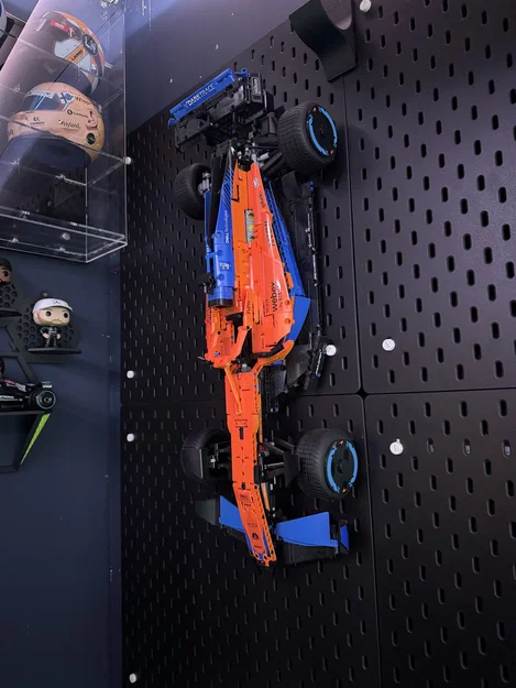 Giá treo tường Skadis cho Lego F1 Mercedes (42171) & McLaren (42141) - Image 3