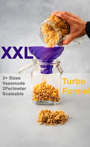 Turbo Funnel XXL Miệng Siêu Rộng! Hỗ trợ Vasemode, 2 Perimeter, tùy chỉnh kích thước - Image 7