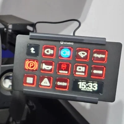 Ngàm đỡ Ulanzi D200 cho khung nhôm định hình Simracing