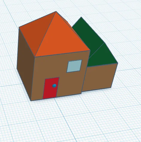 Mô hình ngôi nhà 3D xinh xắn dùng để trang trí bàn làm việc - Image 2