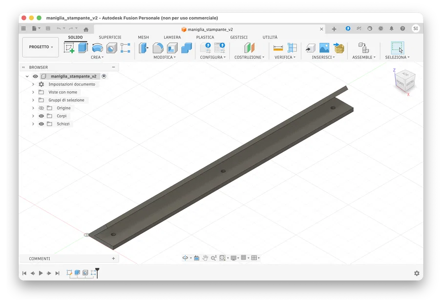 Tay nắm cho tấm panel phía trên Prusa Core One+ - Image 3