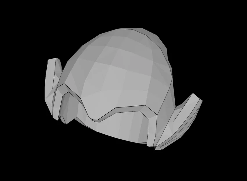 Mẫu in 3D nón kiểu Elf tai nhọn tương thích mô hình Minifig Lego - Image 1