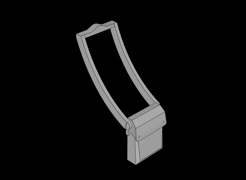 Túi đeo chéo Satchel cho Minifigure - Phụ kiện tương thích Lego - Image 1