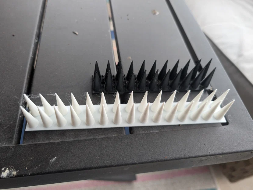 Gai chống chim 2 hàng Bird Deterrent Spike 2X15 - Bảo vệ ban công sạch sẽ - Image 1