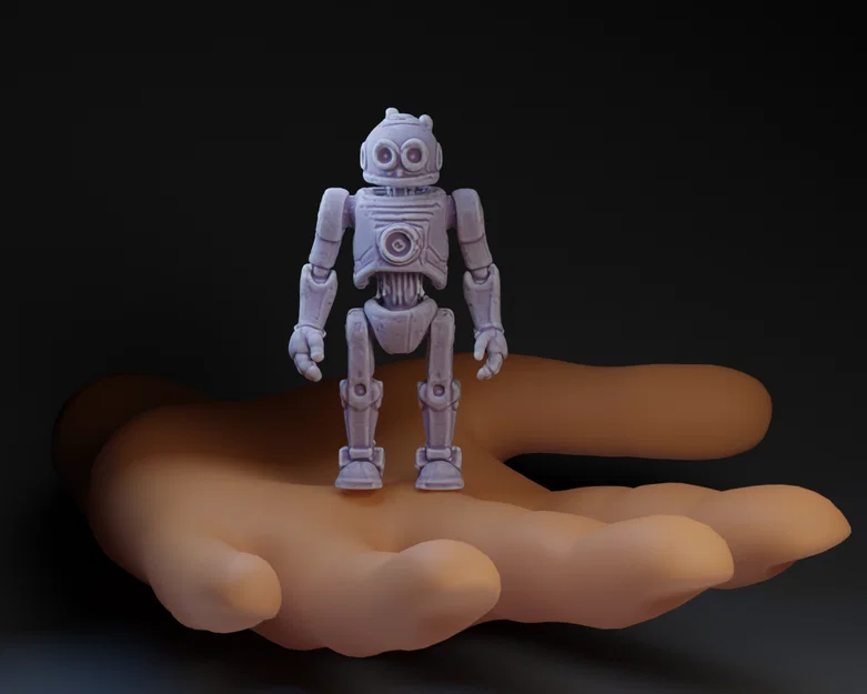 Mô hình Rusty Retro Robot: Phiên bản dày dặn siêu đáng yêu - Image 1