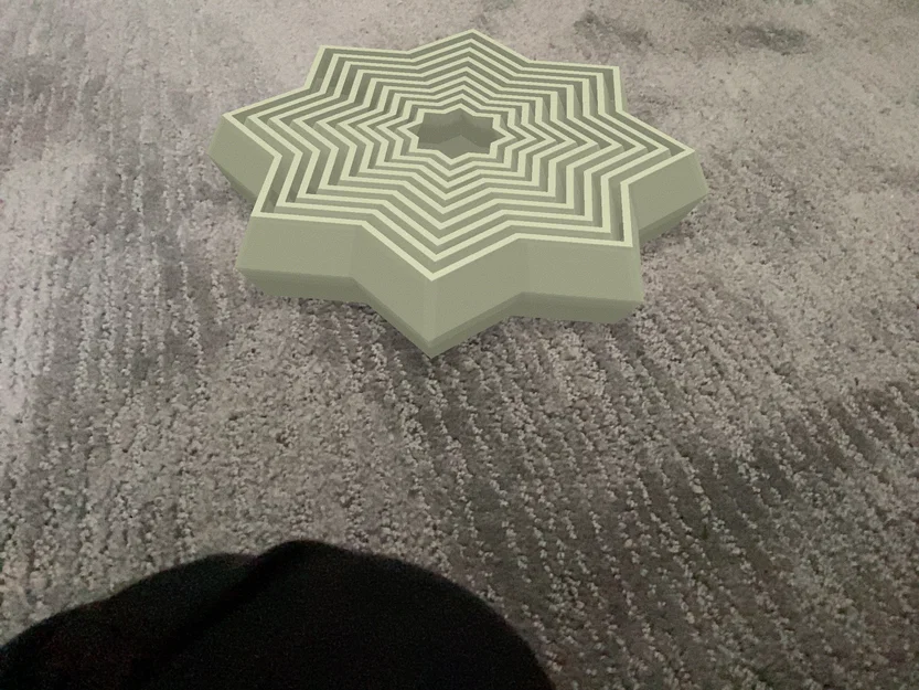 Mô hình Star Fidget cỡ lớn - Đồ chơi giảm stress 3D độc đáo - Image 1