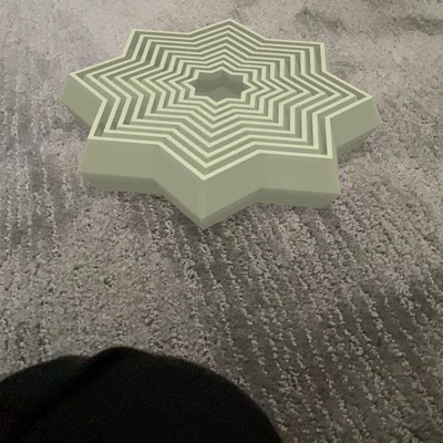 Mô hình Star Fidget cỡ lớn - Đồ chơi giảm stress 3D độc đáo