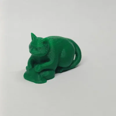 Mô hình chú mèo nhỏ trang trí - Mẫu in 3D tinh tế