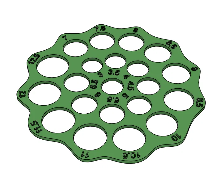 Bộ dụng cụ đo kích thước nhẫn (Ring Size Measurement kit) - Image 2