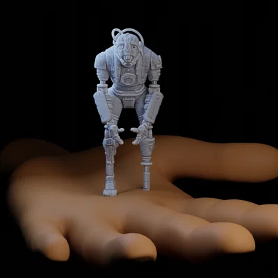 Mô hình robot SM-33 từ Star Wars: Skeleton Crew (File in 3D)