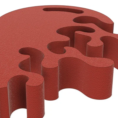 Mô hình trái tim ghép đôi 3D - Món quà ý nghĩa cho ngày lễ tình nhân