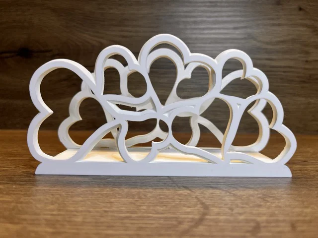 Giá Đựng Khăn Giấy Hình Trái Tim Tinh Tế Cho Bàn Ăn - Image 3