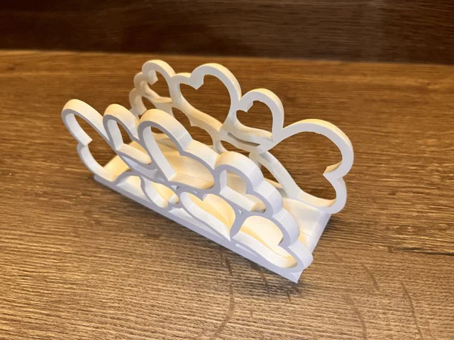 Giá Đựng Khăn Giấy Hình Trái Tim Tinh Tế Cho Bàn Ăn - Image 4