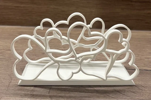 Giá Đựng Khăn Giấy Hình Trái Tim Tinh Tế Cho Bàn Ăn - Image 5