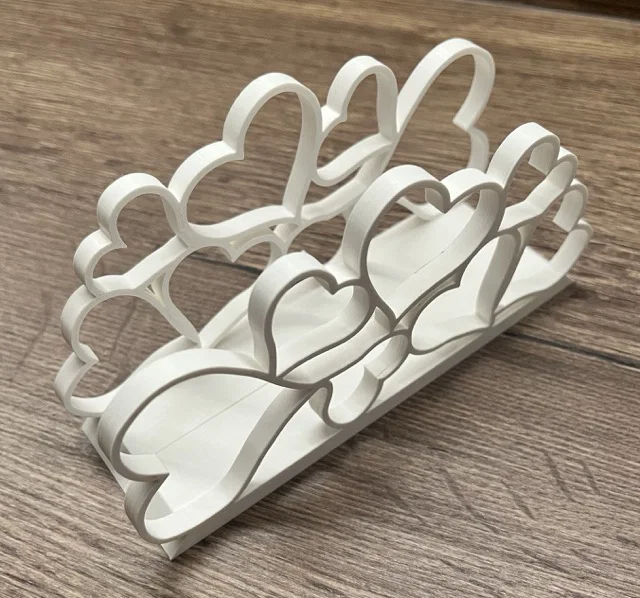 Giá Đựng Khăn Giấy Hình Trái Tim Tinh Tế Cho Bàn Ăn - Image 6