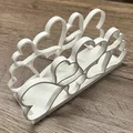 Giá Đựng Khăn Giấy Hình Trái Tim Tinh Tế Cho Bàn Ăn - Thumbnail 6
