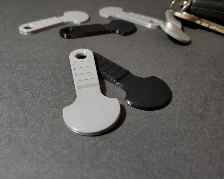 Chìa khóa mở xe đẩy siêu thị - Image 1