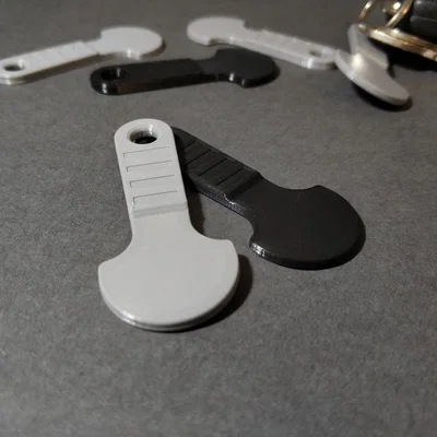 Chìa khóa mở xe đẩy siêu thị