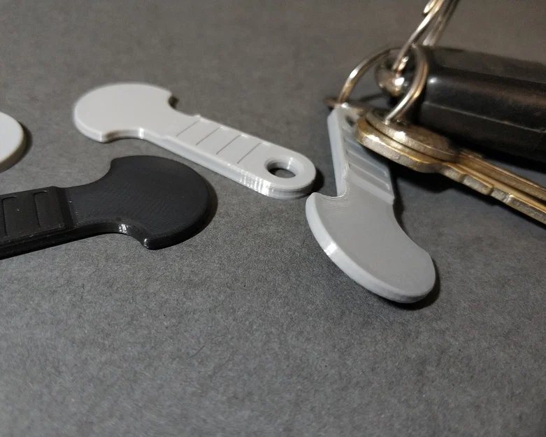 Chìa khóa mở xe đẩy siêu thị - Image 2