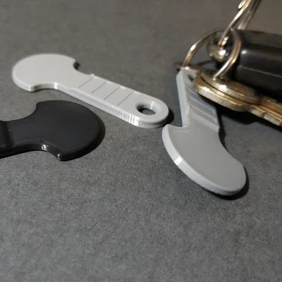 Chìa khóa mở xe đẩy siêu thị