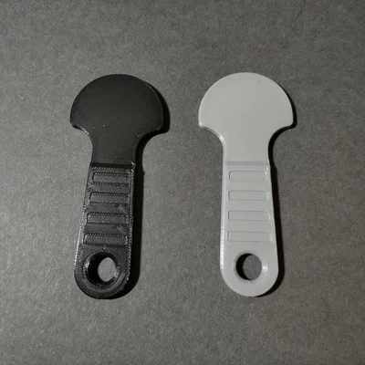 Chìa khóa mở xe đẩy siêu thị