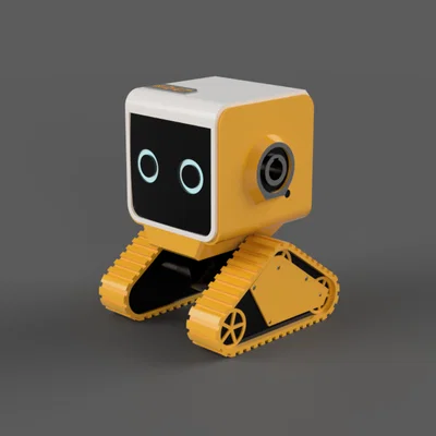 Robbie the Robot - Mô hình robot 3D siêu cute để trang trí