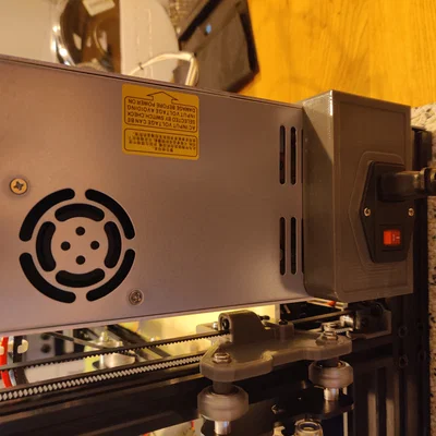 Giá đỡ bộ nguồn MeanWell LRS 350 cho Ender 3 Pro