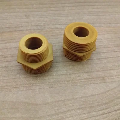 Đầu chuyển đổi ren ống nước 1 inch sang 3/4 inch in 3D
