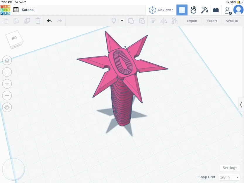 Mô hình kiếm Katana in 3D có cơ chế bung lưỡi linh hoạt cực chất - Image 1