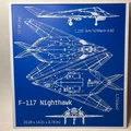 Bản vẽ kỹ thuật 3D F-117 Nighthawk - Mô hình tranh treo tường ấn tượng - Thumbnail 1
