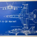 Mô hình bản vẽ kỹ thuật 3D máy bay chiến đấu F/A-18 Hornet - Thumbnail 1