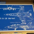 Mô hình bản vẽ kỹ thuật 3D máy bay chiến đấu F/A-18 Hornet - Thumbnail 3