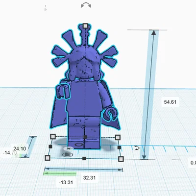 Mô hình LEGO Jesus Minifig in 3D độc đáo