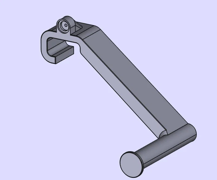 Giá treo cuộn nhựa (Spool holder) cải tiến cho máy in BambuLab A1 - Image 1