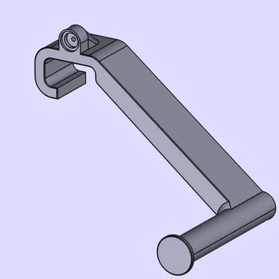 Giá treo cuộn nhựa (Spool holder) cải tiến cho máy in BambuLab A1