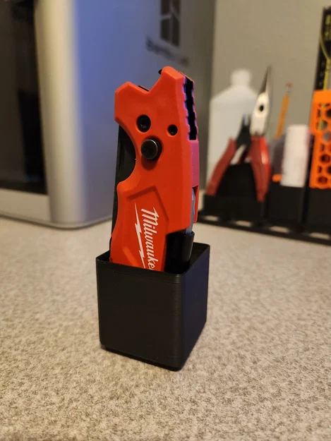 Khay Gridfinity cho Dao rọc giấy Milwaukee FASTBACK 6-in-1 và Lưỡi dao dự phòng - Image 1