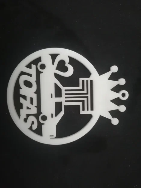 Mô hình trang trí treo gương chiếu hậu Tofaş độc đáo - Image 1