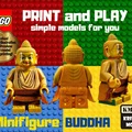 Mô hình nhân vật LEGO Buddha 3D độc đáo cho người sưu tầm - Thumbnail 1