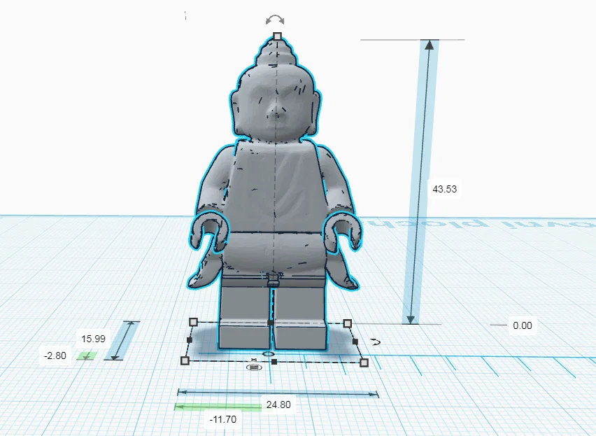 Mô hình nhân vật LEGO Buddha 3D độc đáo cho người sưu tầm - Image 2