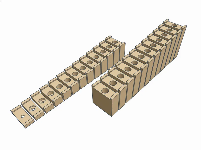 Bộ kê đường ray Rail Risers cho Kato Unitrack (Tỉ lệ N) - Image 1