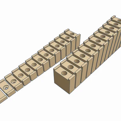 Bộ kê đường ray Rail Risers cho Kato Unitrack (Tỉ lệ N)