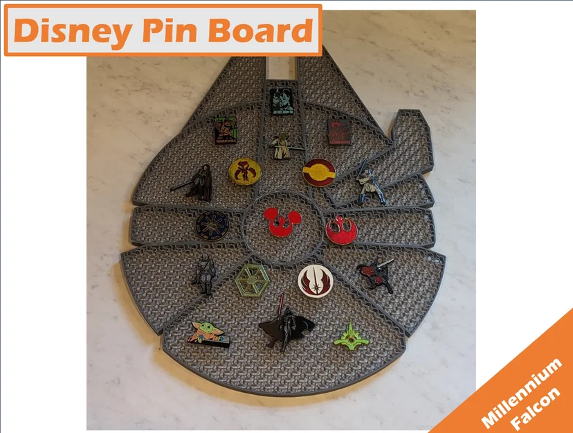 Bảng ghim Disney (Tàu Millennium Falcon) - Image 1