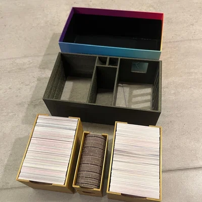 Bộ khay sắp xếp và chân đế cho game Hitster (bản gốc & bản mở rộng)