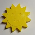 Mô hình mặt trời cười (Smiling Sun) in 3D trang trí đáng yêu - Thumbnail 2