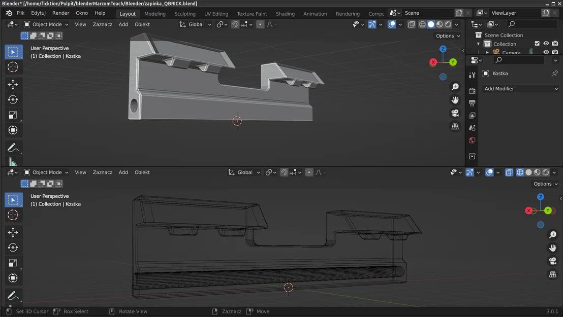 Ngàm khóa thay thế cho hộp đựng dụng cụ Qbrick (Qbrick Toolbox Clamp) - Image 1