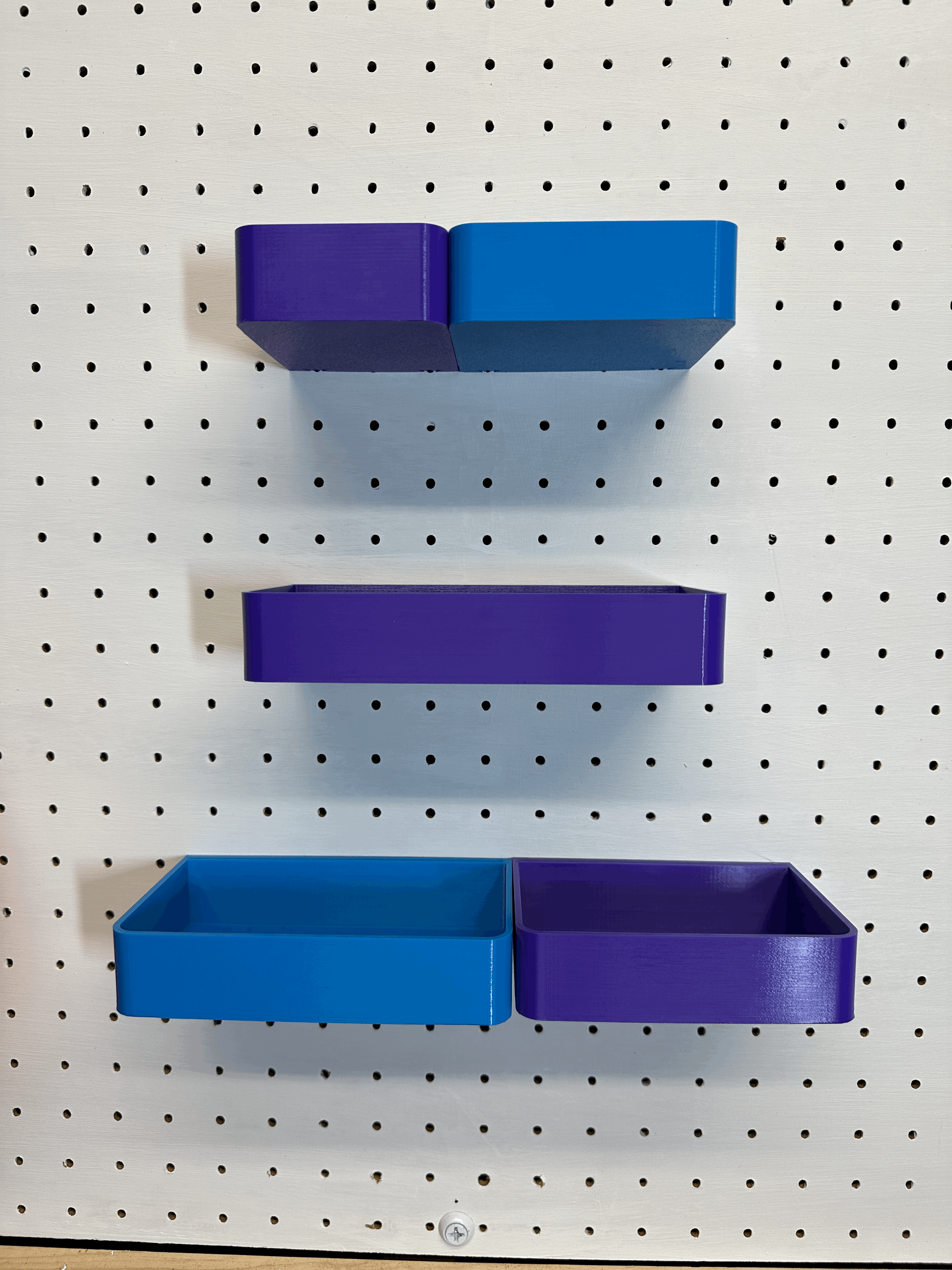 Khay Đựng Đồ Gắn Tường Pegboard Đa Năng - Phụ Kiện In 3D Thông Minh - Image 2