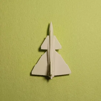 Mô hình JA-37 Viggen - Máy bay chiến đấu tí hon in một lần (print-in-place)