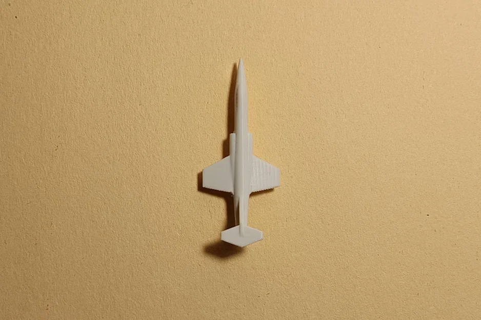 Mô hình F-104 Starfighter: Tiêm kích siêu thanh in 3D không cần support - Image 3